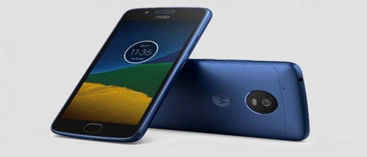 Now, Moto G5S in  ‘midnight blue’ colour