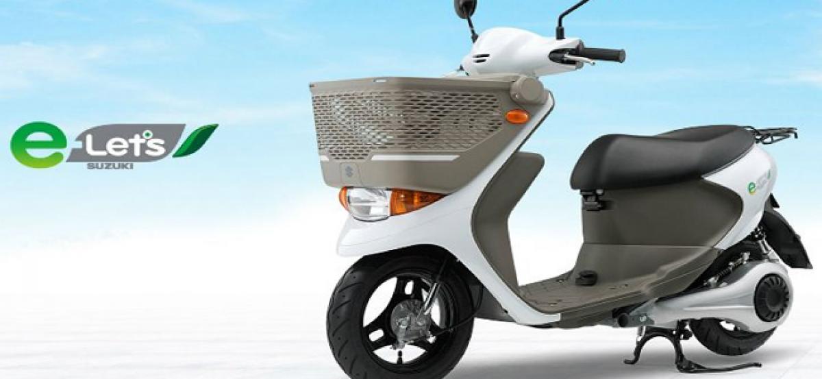 Incoming: An Electric Two-wheeler From Suzuki By 2020