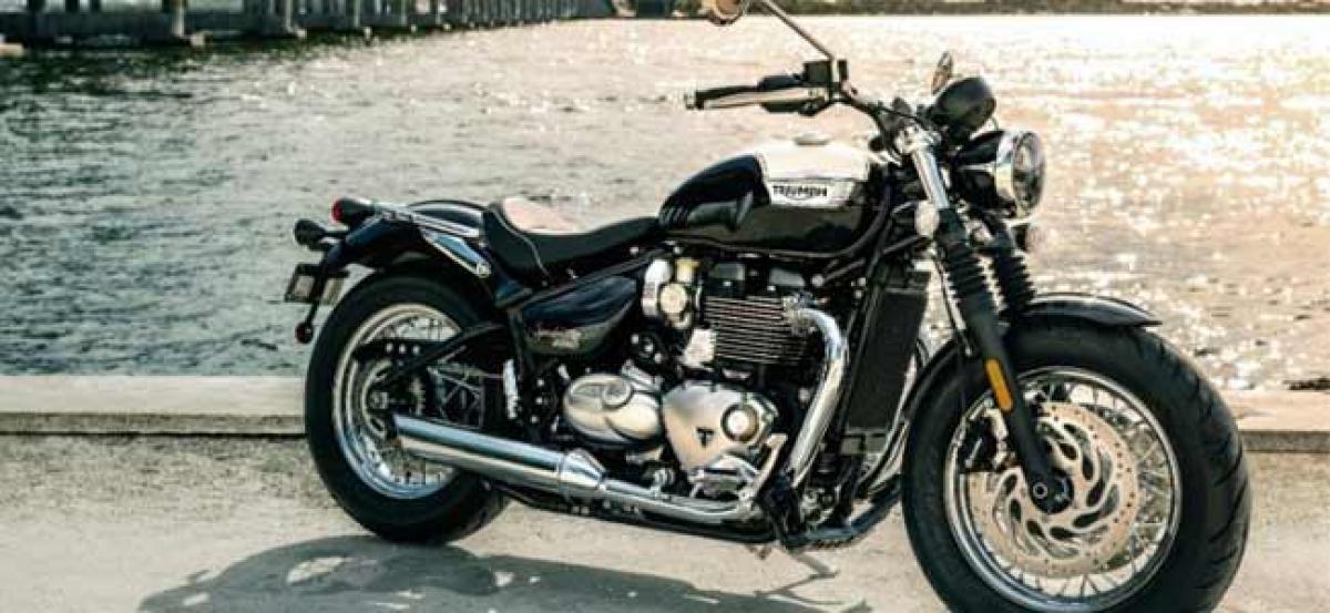 Triumph India Confirms Three New Motorcycles For 2018