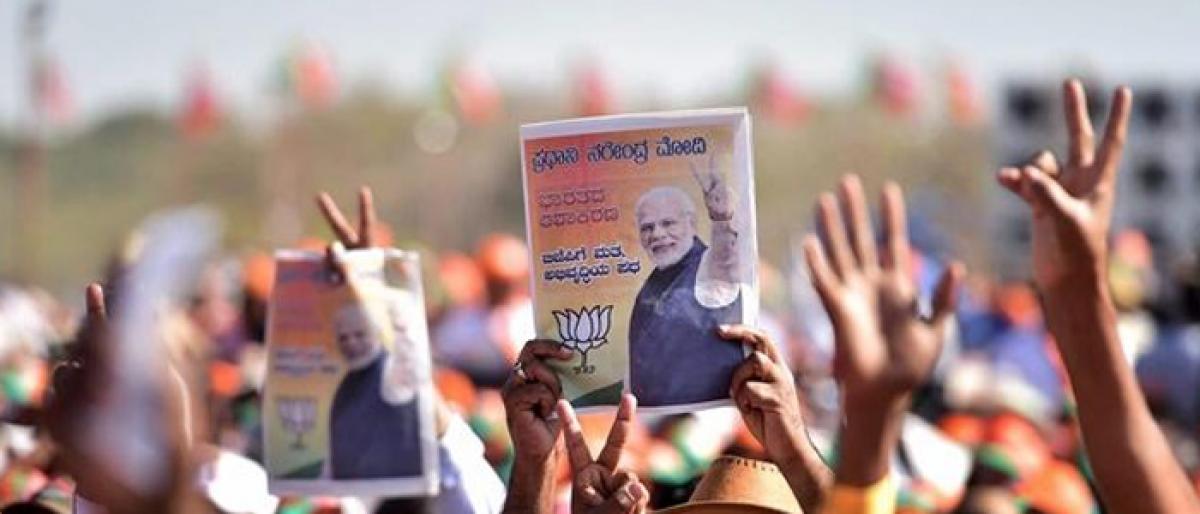 Caste card politics by Telangana, AP makes BJP edgy