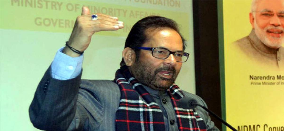 Over 2.5 crore minority students availed scholarships, says MA Naqvi