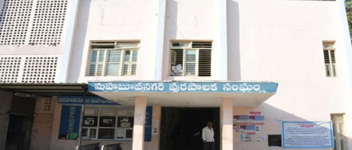 Mahbubnagar civic bodies register record tax collection