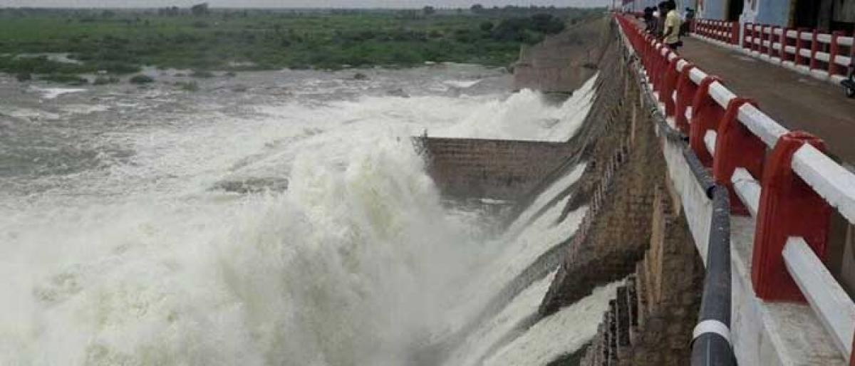 Lakes overflowing...