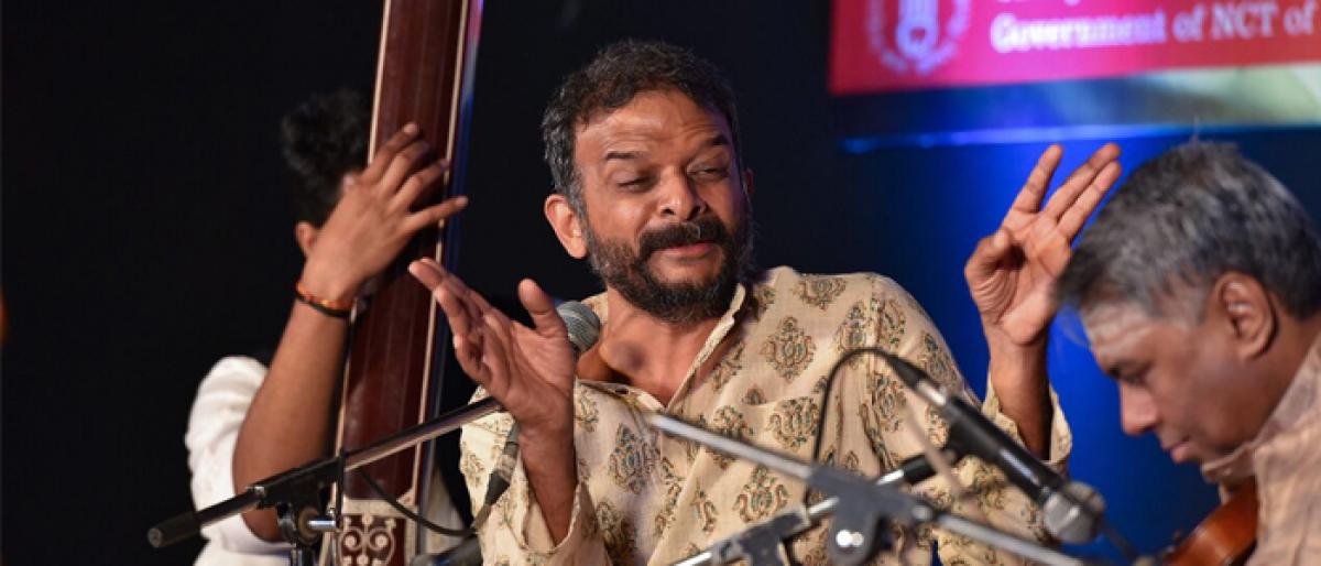 T M Krishna enthrals Delhiites : Sisodia calls huge turnout political statement