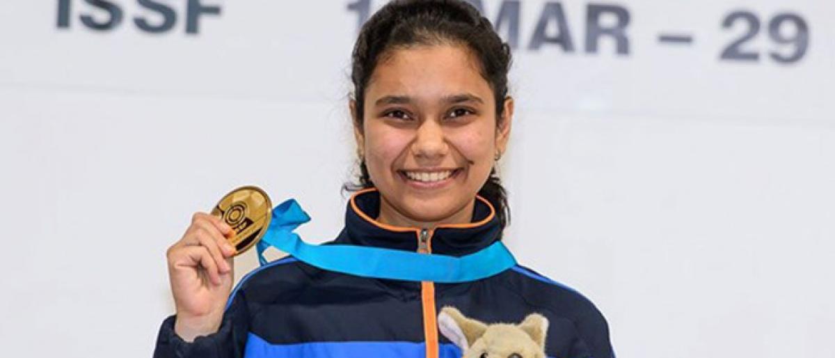 Muskan wins pistol 25m gold