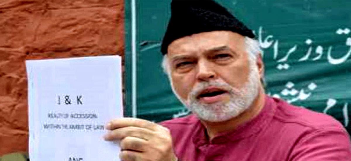 Supreme Court cant amend Article 35 A: Muzaffar Shah