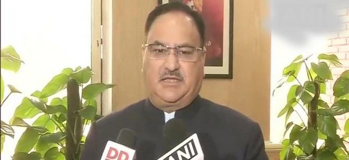 J.P. Nadda confident of victory in RS polls