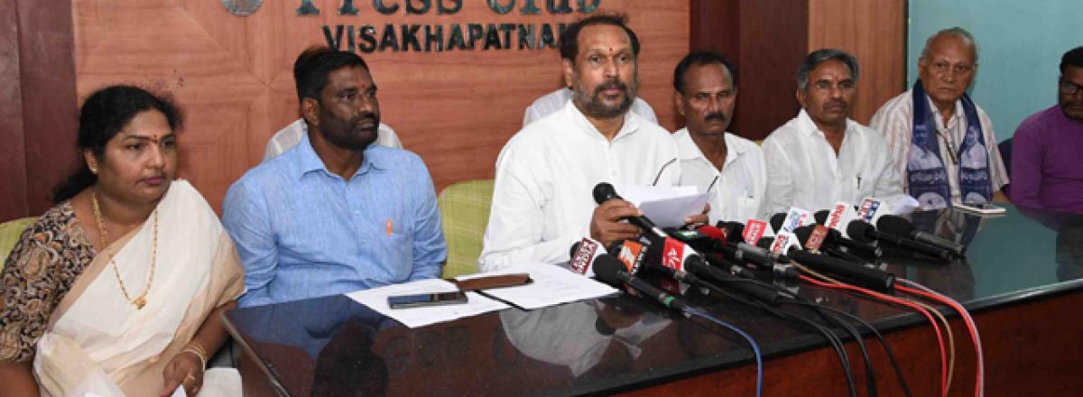 Konathala seeks President’s intervention on funds release