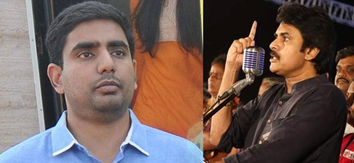 Pawan Kalyans comments on Nara Lokesh leave fans baffled