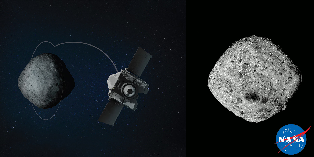 NASA spacecrafts first orbit around asteroid Bennu breaks record