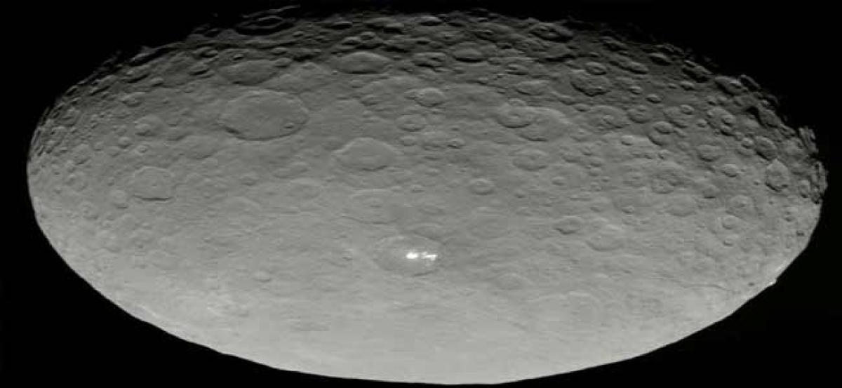 Mysterious bright spots indicate Ceres is no dead world: NASA