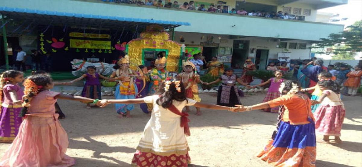 Bhashyam Little Champs celebrates Deepavali