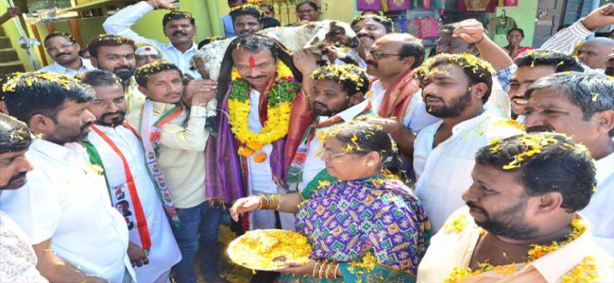 Devireddy Sudhir Reddy padayatra enters 20th day