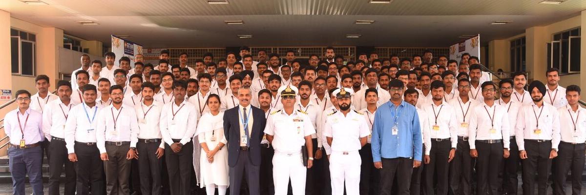 Indian Navy UES screening drive in GITAM