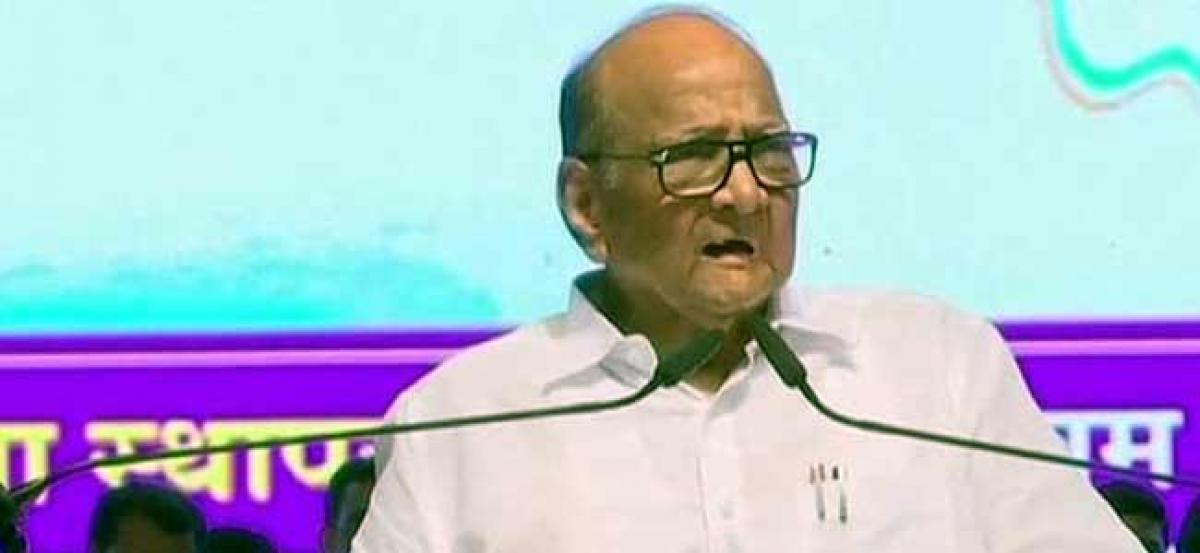‘After 52 years of electoral politics, now no election’: Sharad Pawar