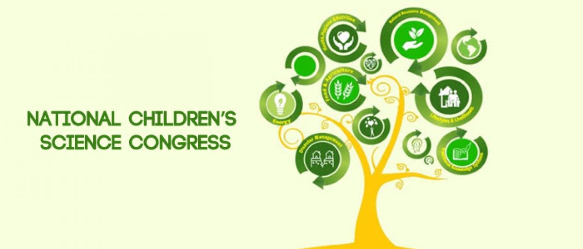 Children’s science congress today