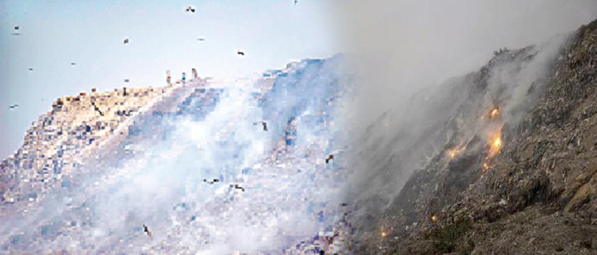 Mayor, NDMC chief visit Bhalswa landfill fire
