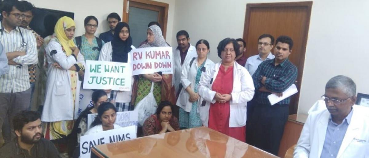 NIMS resident doctors shun elective duties