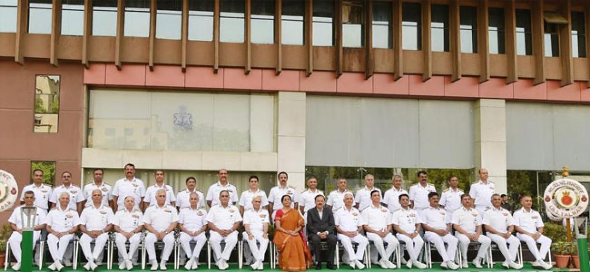 Navy commanders meet to discuss India’s maritime security, China