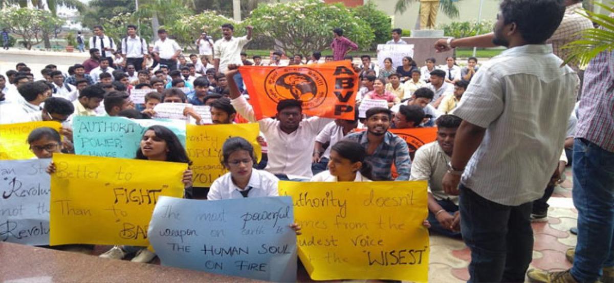 Sack NITHM Director, demand students