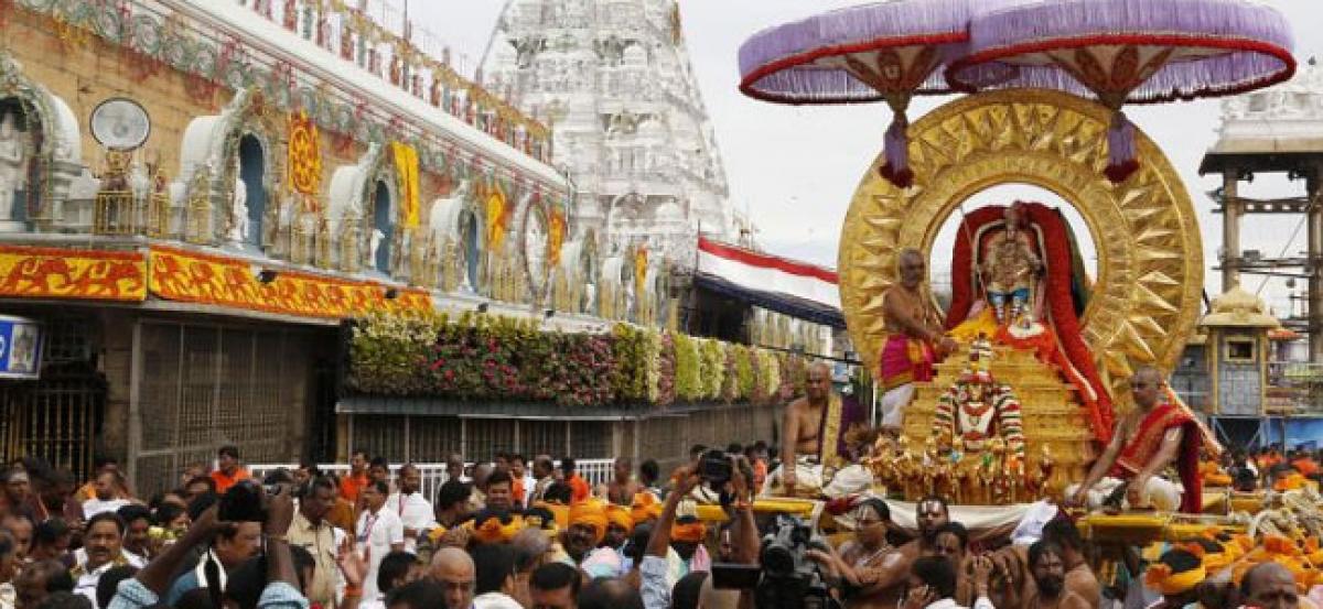 NRI devotees offer Rs 13.5 crore donation to Lord Venkateswara