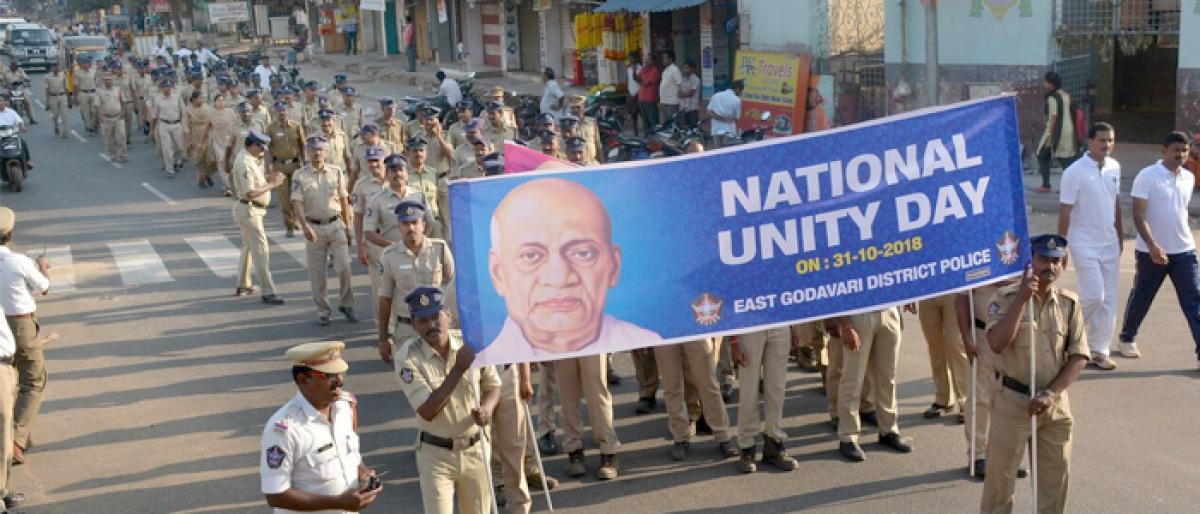 EG police organise rally on National Unity Day