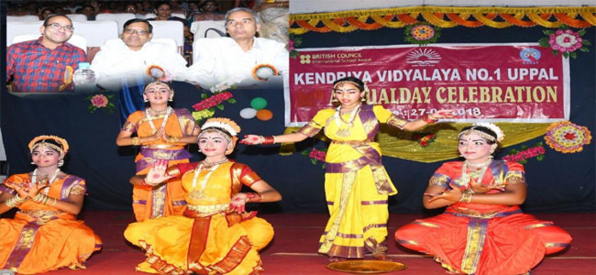 Uppal  K V No.1 celebrates annual day