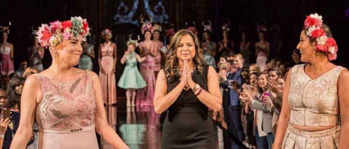 Breast cancer survivors turn showstoppers