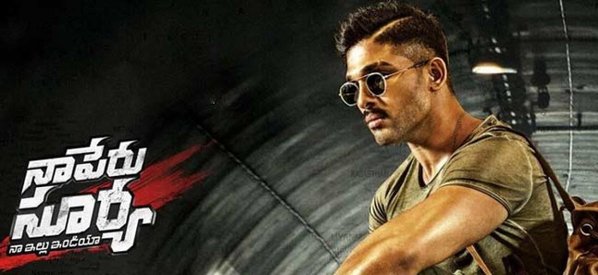 Naa Peru Surya First Day Box Office Collections Report