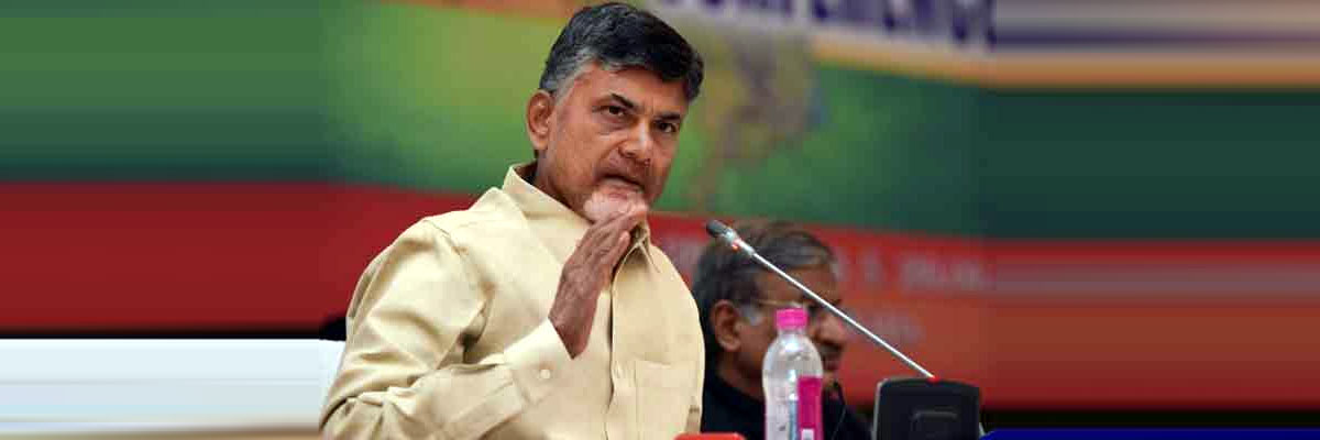 Central government suppressing AP: Naidu