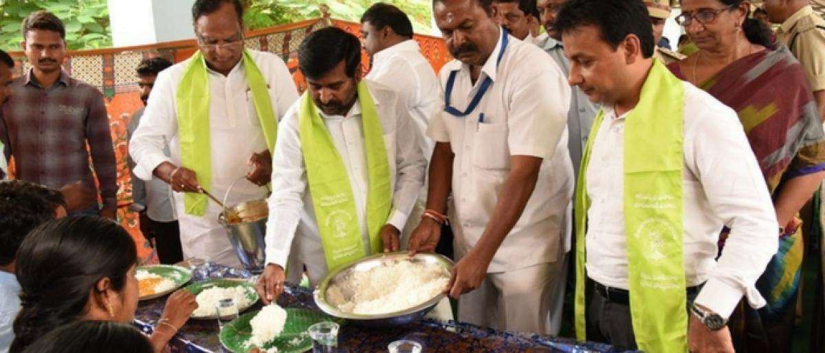 10 meal scheme introduced at Nalgonda govt hospital
