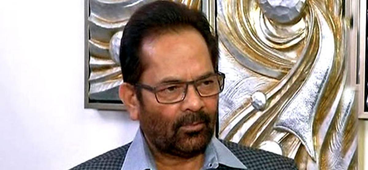 Rahul has become a good mimicry artist: Naqvi