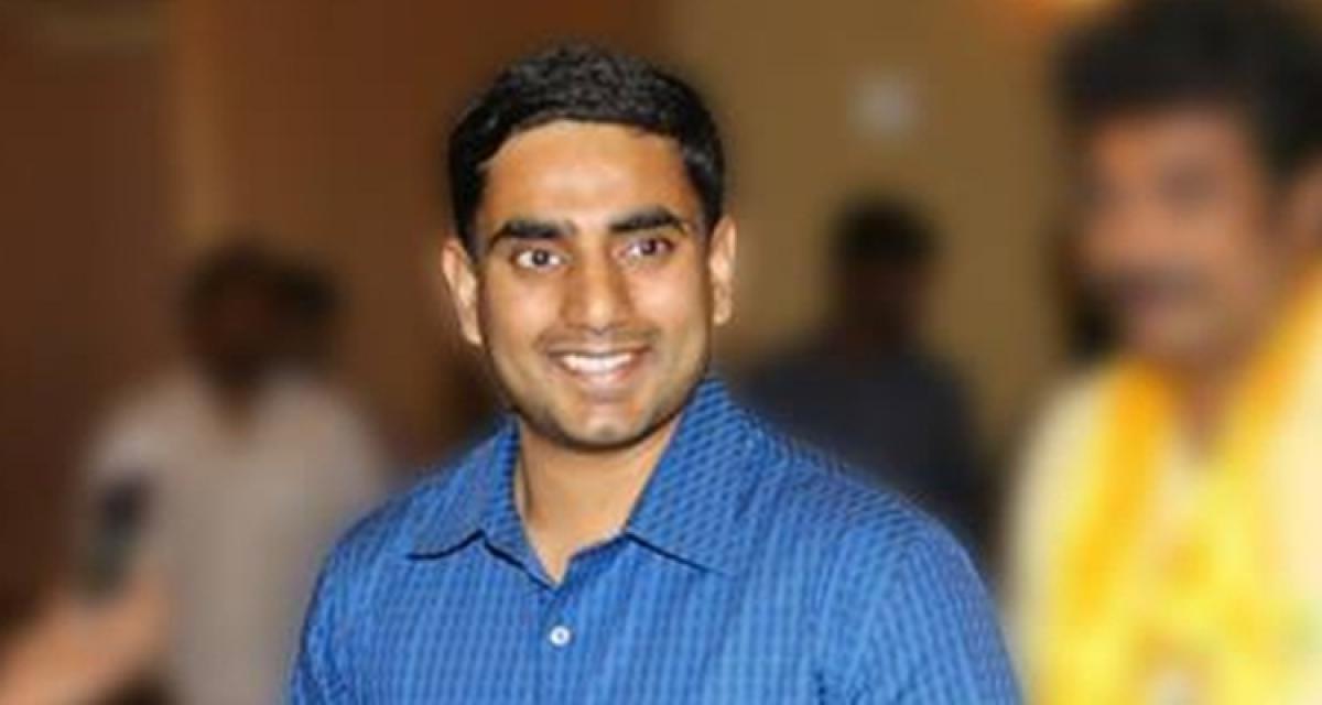 What did film producers say to Nara Lokesh?