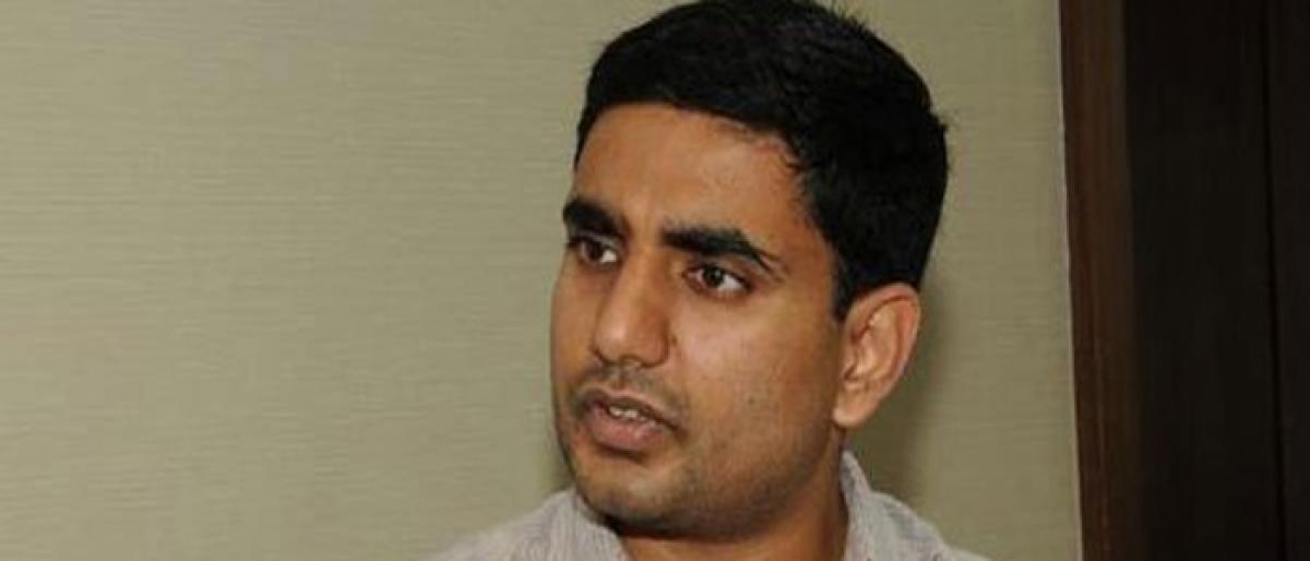 Dad is No. 1; there is no No. 2 in govt or party, says Lokesh