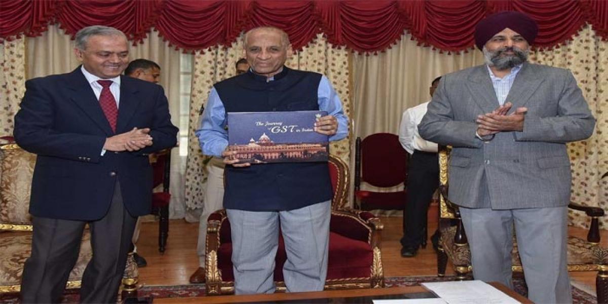 Guv launches Telugu version of mobile app on GST