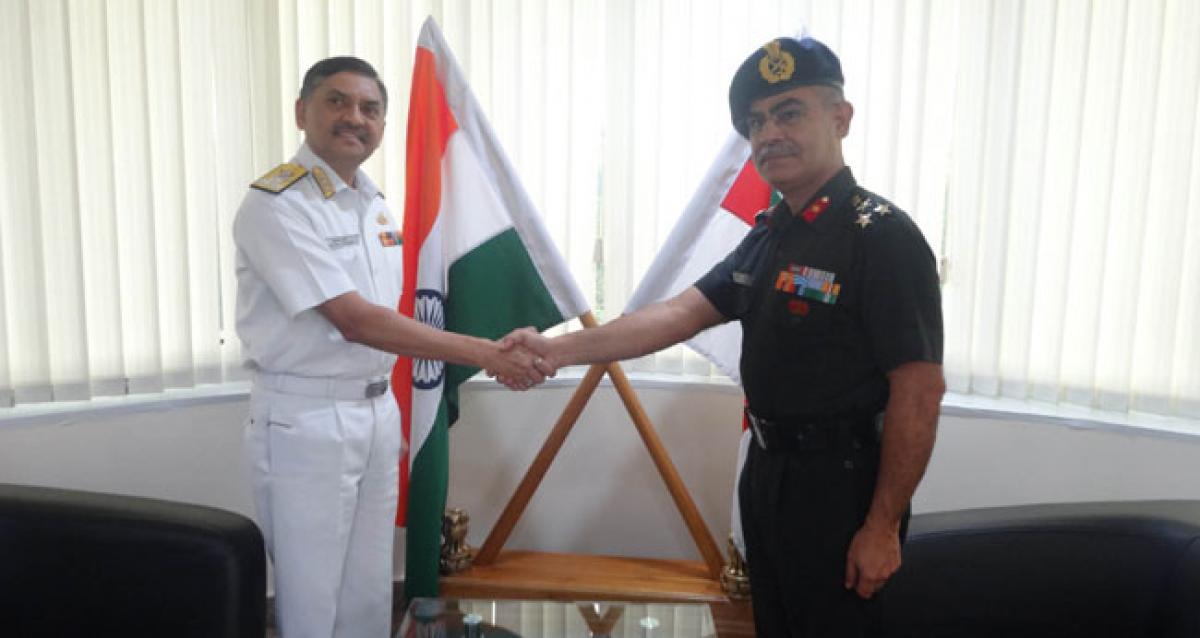 Narayana Prasad takes charge as Director General of Naval Project