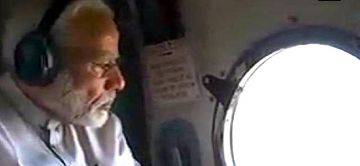 PM Narendra Modi announces Rs 500 crore relief for flood-hit Bihar after aerial survey