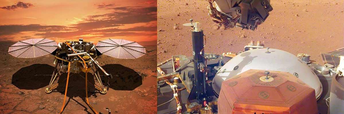 Nasas InSight lander captures 1st sounds of Martian wind