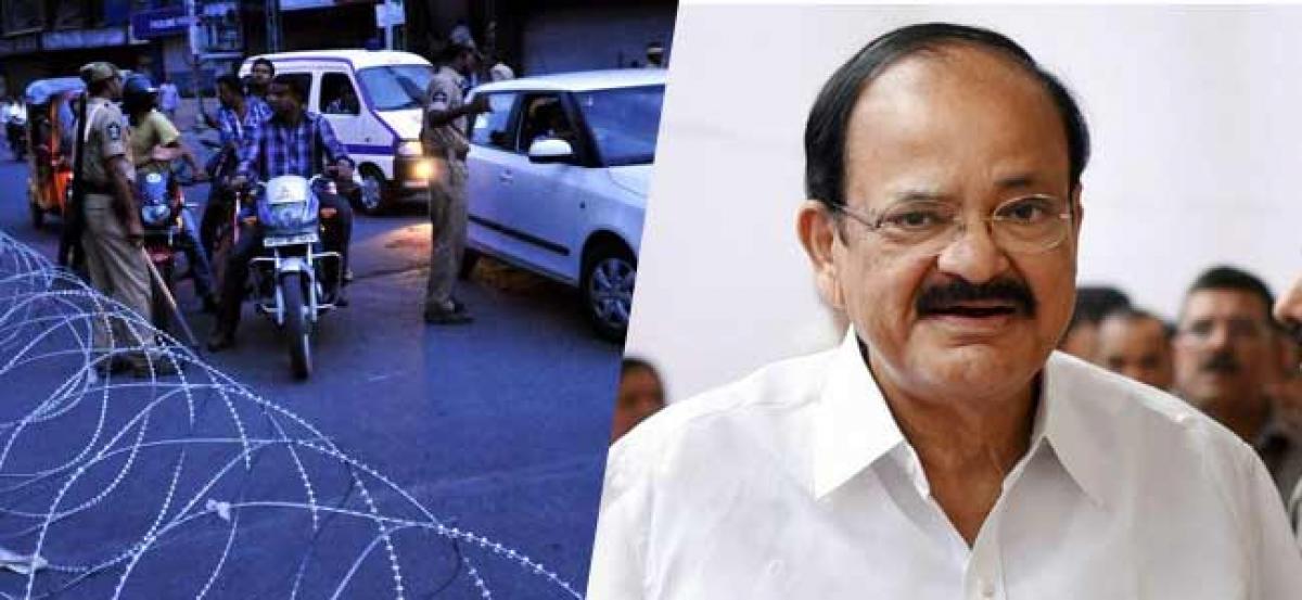 Traffic Restrictions in Hyderabad for vice-president visit