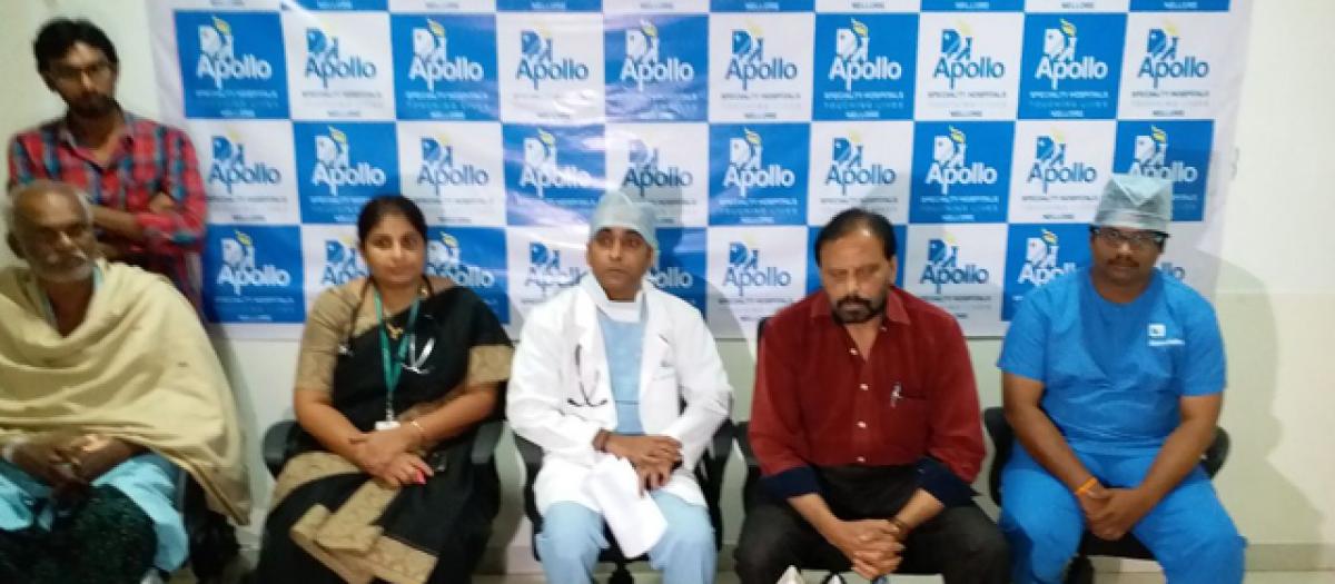 Rare angioplasty done free of cost at Apollo