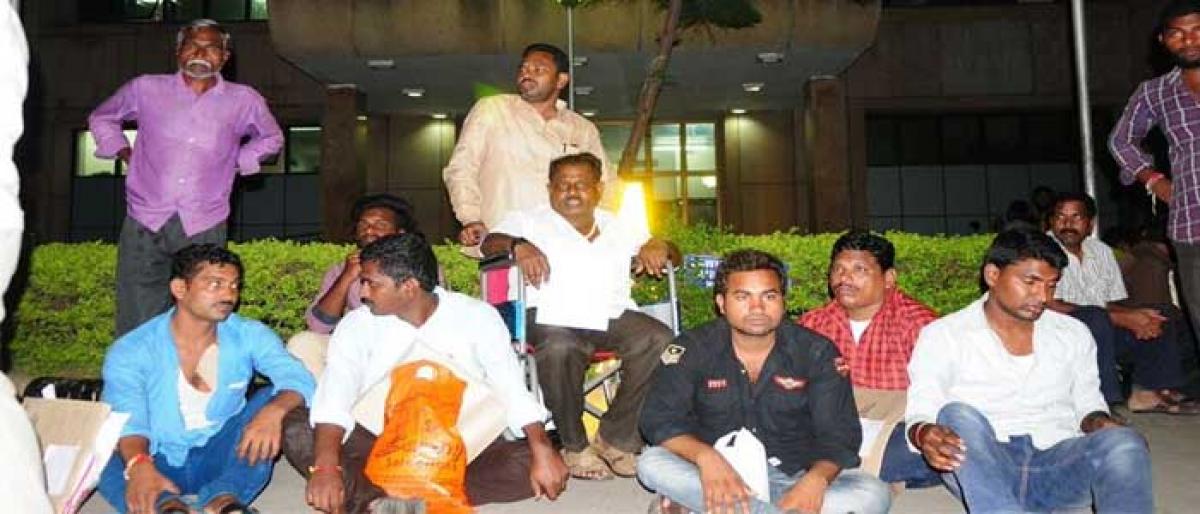 Nerella Dalit victims forced out of NIMS?