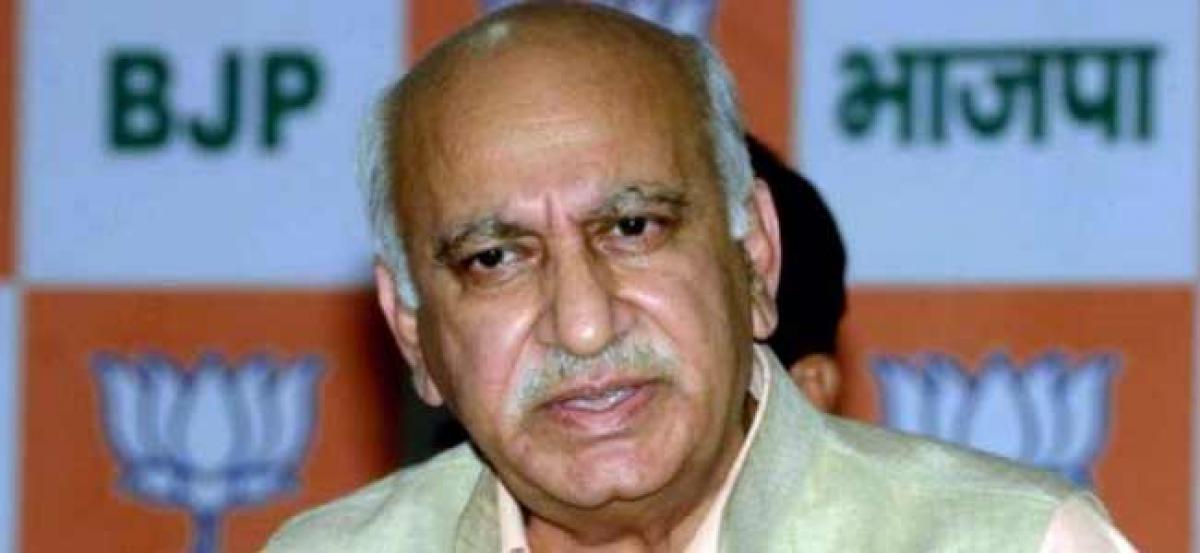 MJ Akbar has given his version: BJP after MoS rejects #MeToo allegations