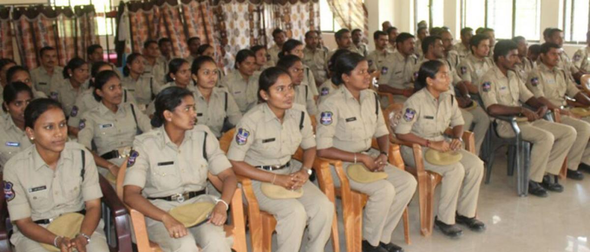 Use of technology for smart policing, SP Koti Reddy tells new recruits
