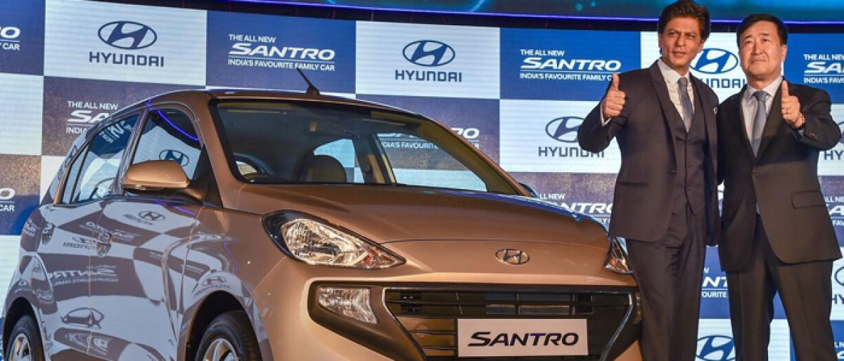 Hyundai Santro makes a comeback in India