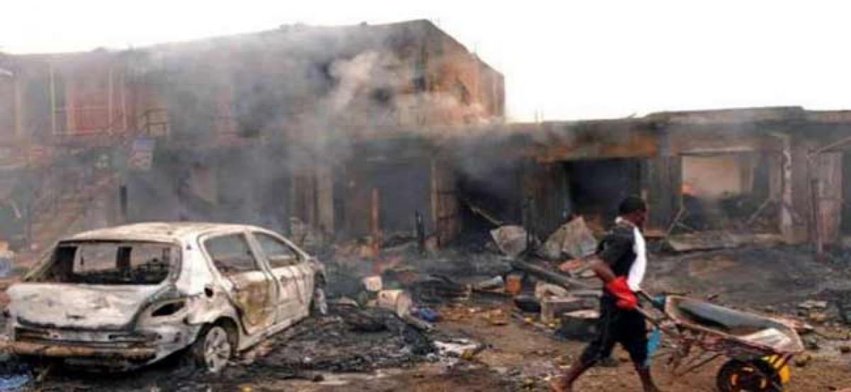 Nigeria: At least 50 killed in a suicide bomb blast at a mosque