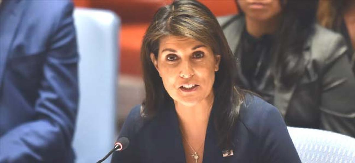 US to lead Security Council talks on Iran in late September: Nikki Haley