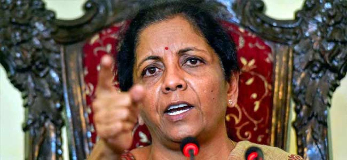 Sitharaman blames UPA for bad loans, defaulters fleeing country