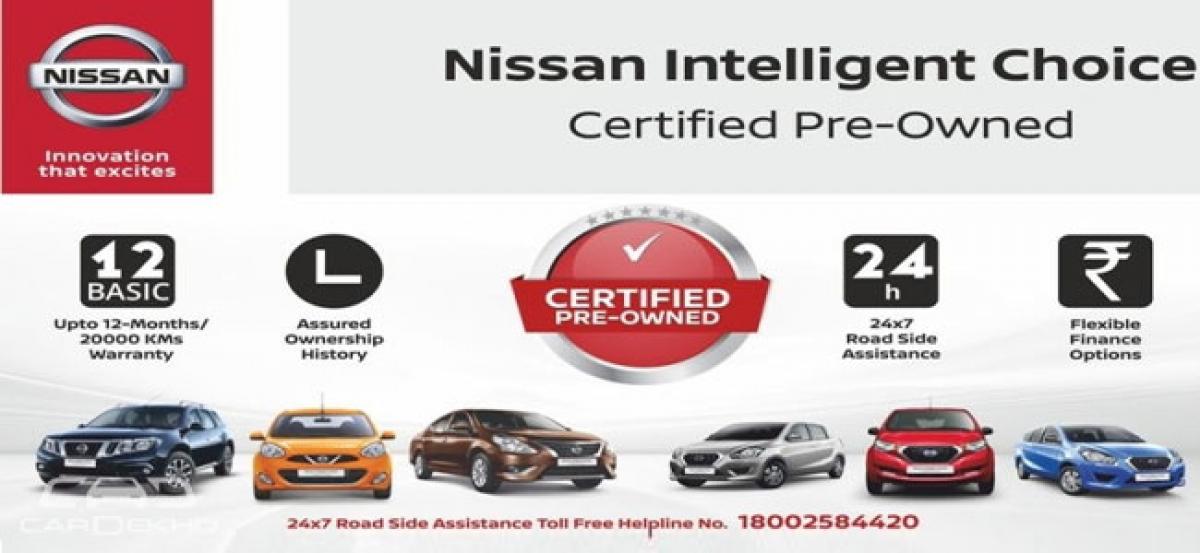 Nissan India Enters Pre-Owned Car Business