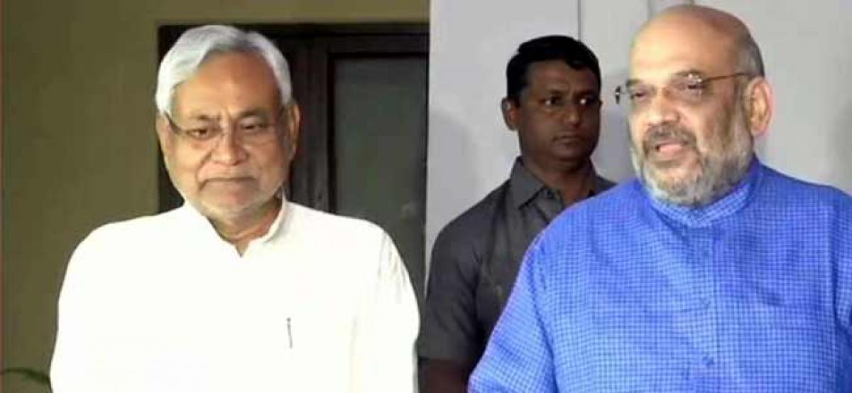 BJP-JD-U to contest equal number of LS seats: Shah, Nitish