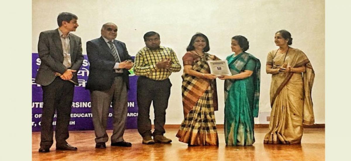 Dr. Madhu Chitkara honoured with Nivedita Award